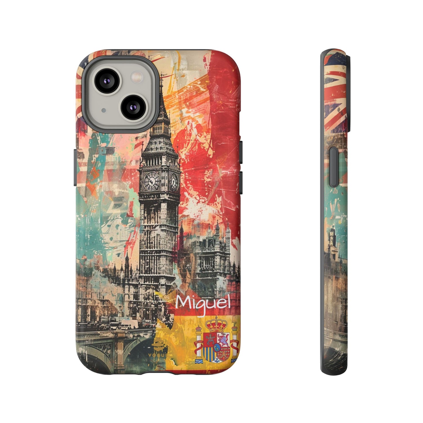 Custom Spanish in London iPhone Case