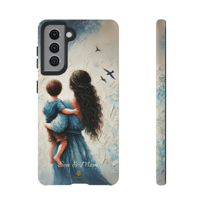 Custom Son & Mom Samsung Galaxy Tough Phone Case