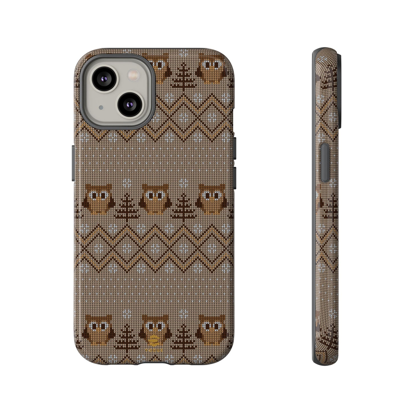 Owl Xmas Jumper iPhone case