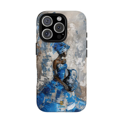 Blue Muse iPhone Case