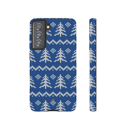 Blue Xmas Samsung Galaxy case