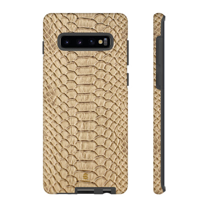 Funda Samsung con diseño de piel de serpiente