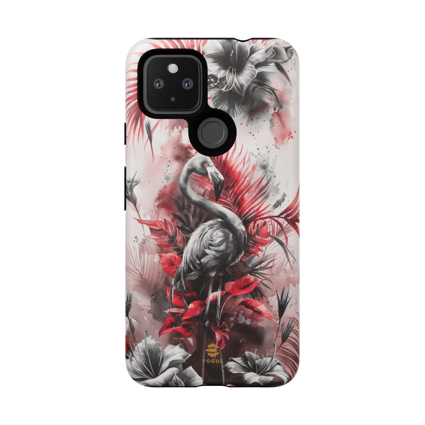 Flamingo Tropical Design Tough Phone Case Pixel