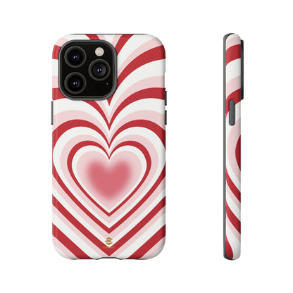 Red Hearts Design - Phone Case, Love, Valentine's Day Gift for Her