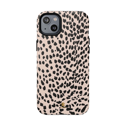 Beige Animal Print MagSafe iPhone Case