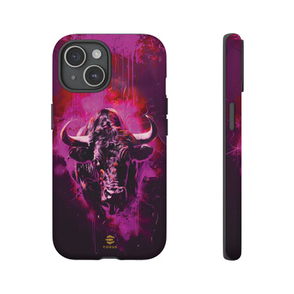 Bull Hot Pink iPhone Case