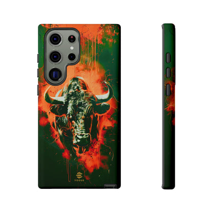 Green Bull Samsung Galaxy Tough Case