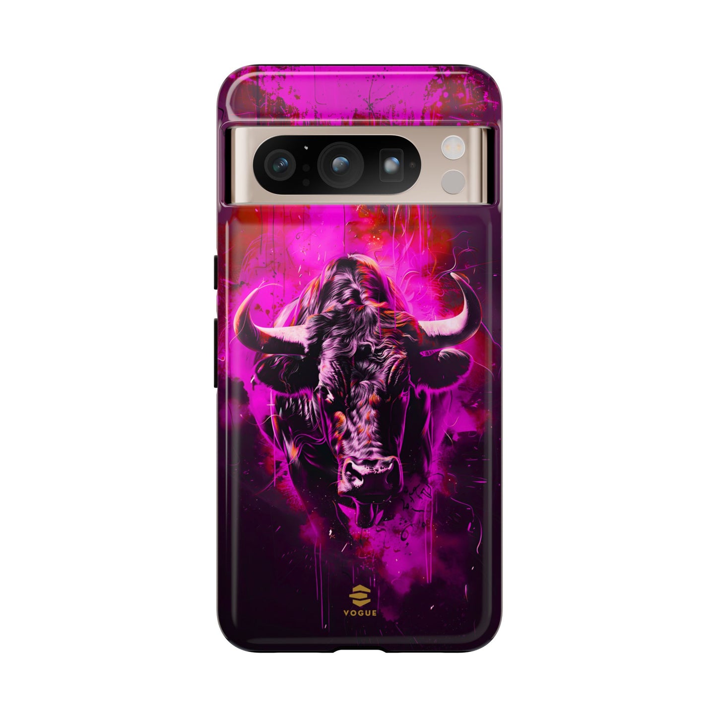 Bull Hot Pink Google Pixel Tough Case