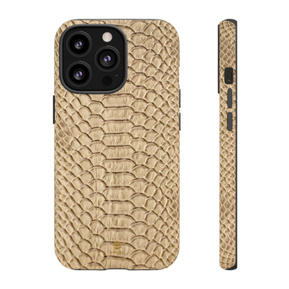 Beige Hiss iPhone Case