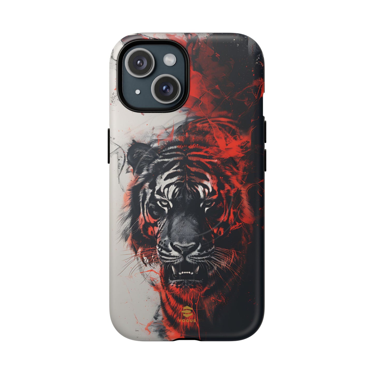 Tiger Art MagSafe iPhone Case