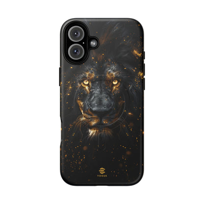 Black Lion Art for MagSafe iPhone Phone Case