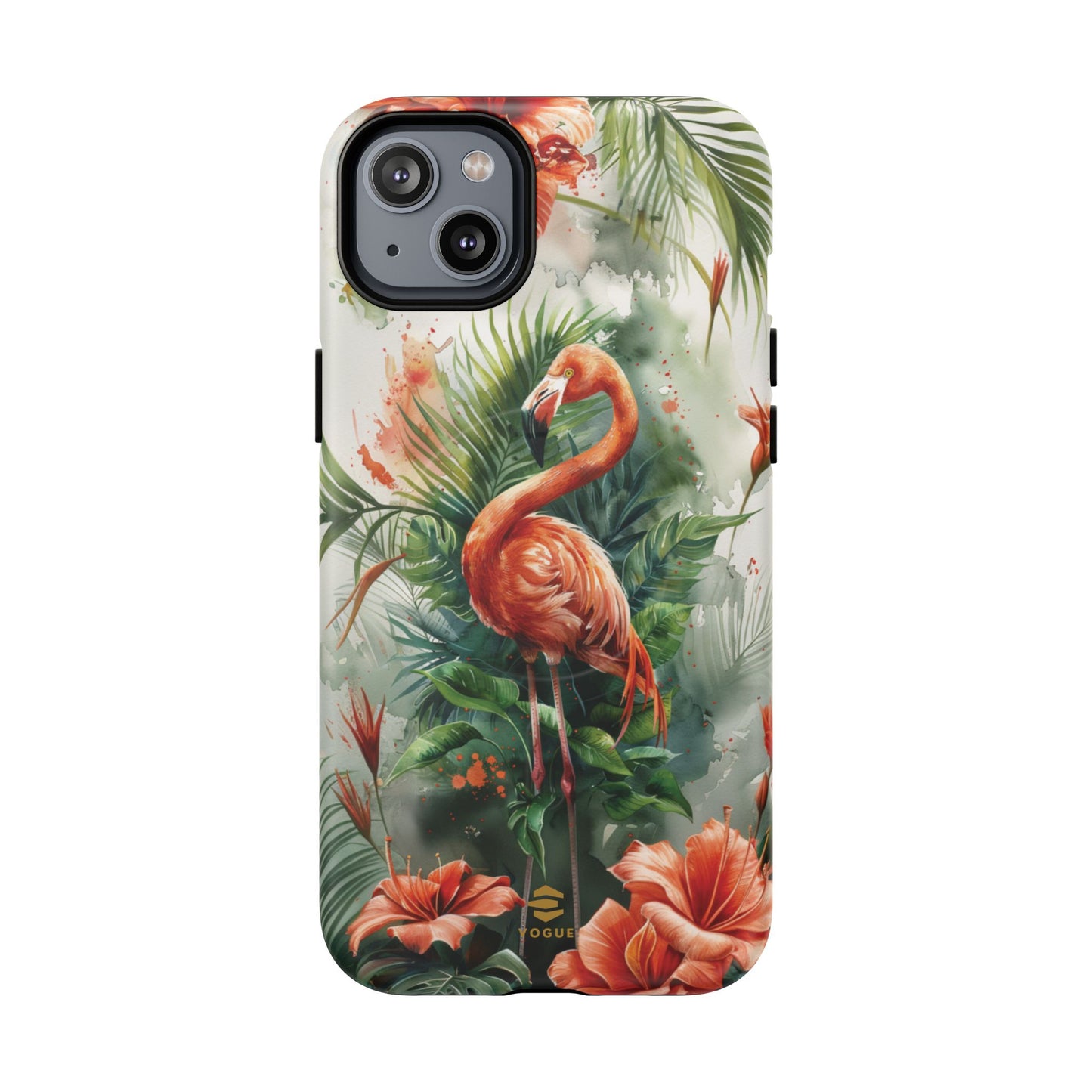 Flamingo Art Magsafe Phone Case