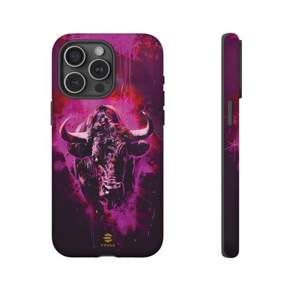 Bull Hot Pink iPhone Case