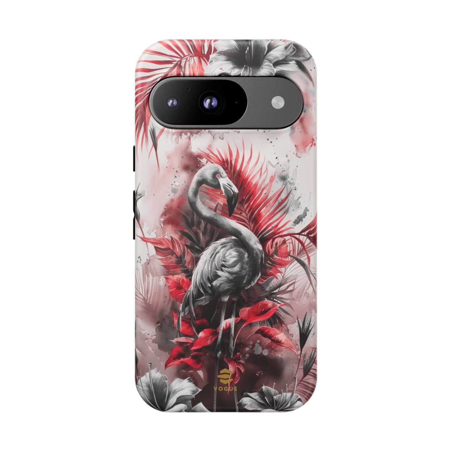 Flamingo Tropical Design Tough Phone Case Pixel