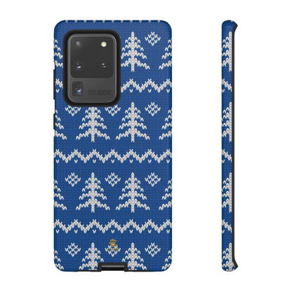 Blue Xmas Samsung Galaxy case