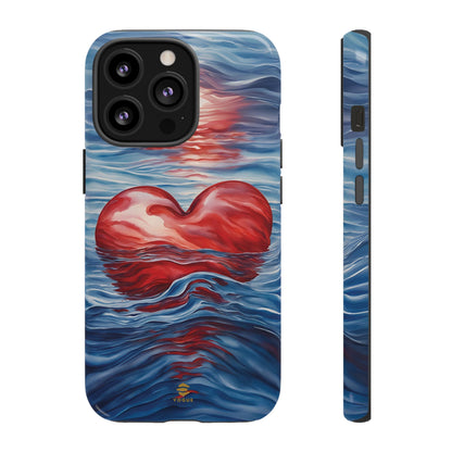 Deep Devotion Red Heart iPhone Tough Case Valentine's gift Protective Cover