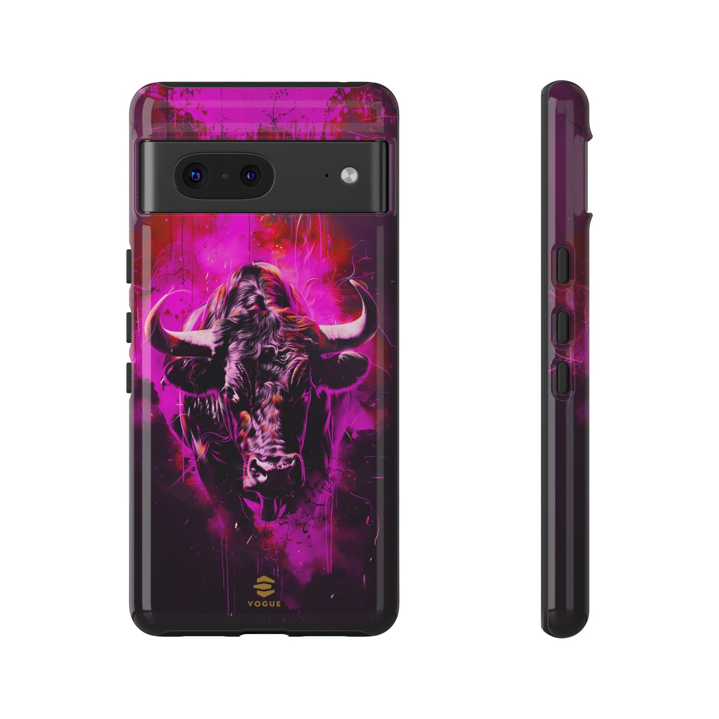 Bull Hot Pink Google Pixel Tough Case