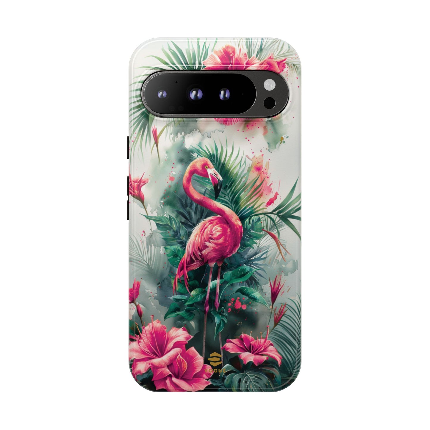 Flamingo Pink Tough Phone Case Pixel