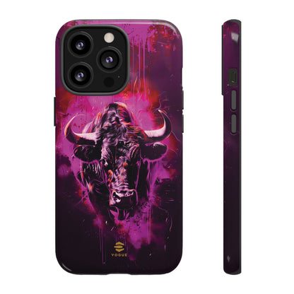 Bull Hot Pink iPhone Case