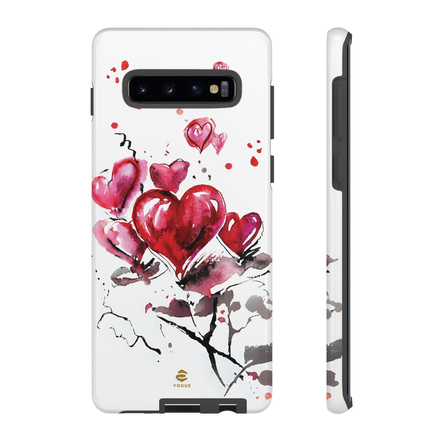 Abstract Hearts Art - Samsung  Phone Case, Love, Valentine's Day Gift for Her Protective tough cover