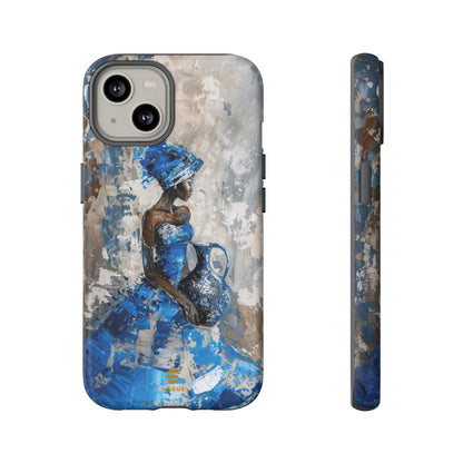 Blue Muse iPhone Case