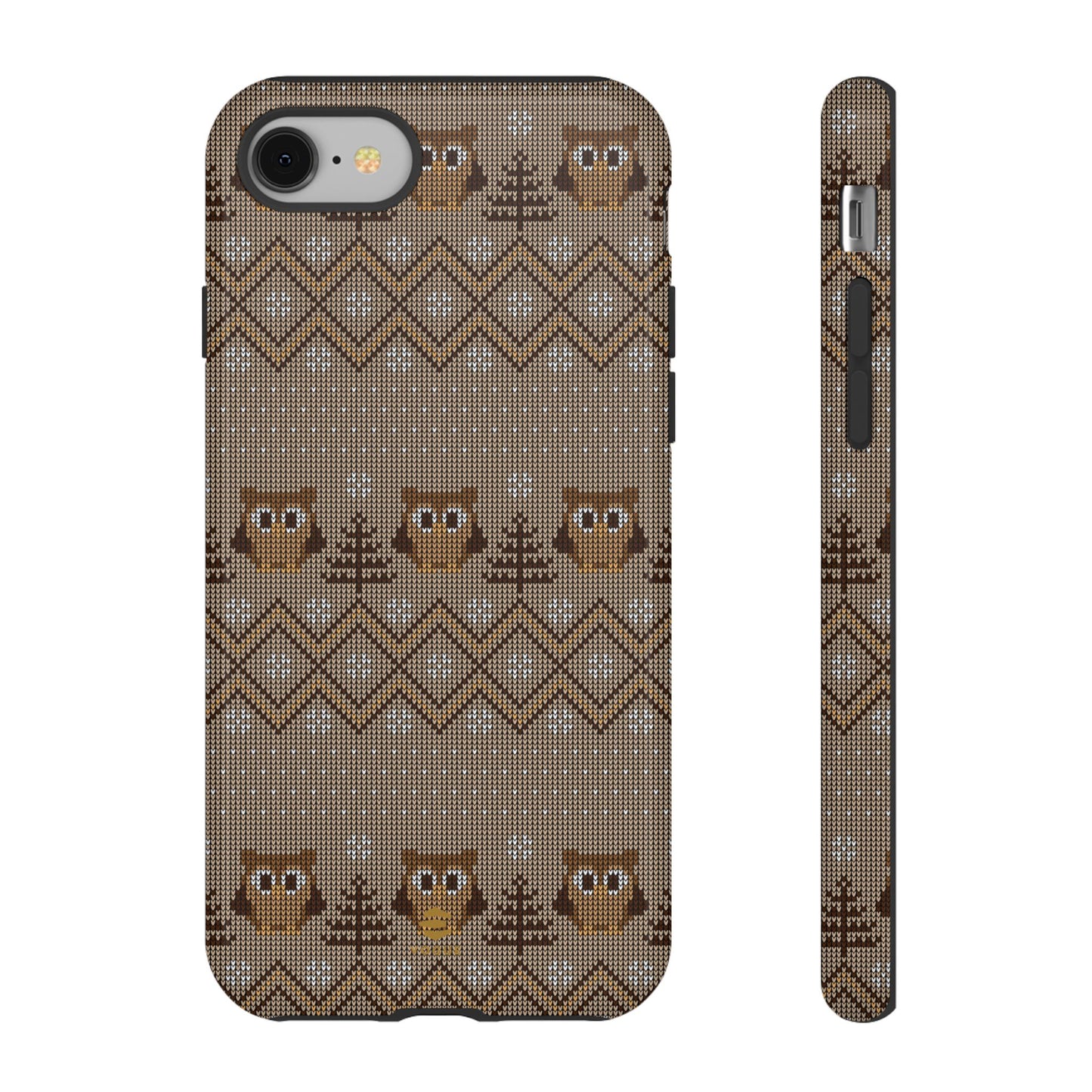 Owl Xmas Jumper iPhone case