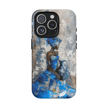 Blue Muse MagSafe iPhone Case