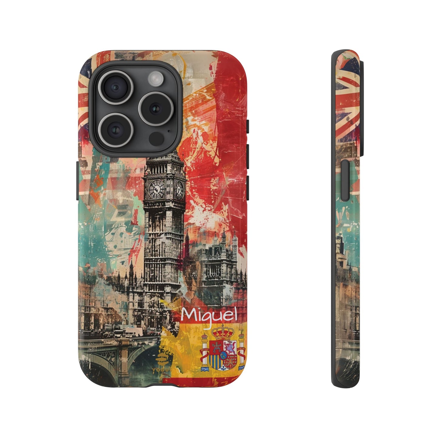 Custom Spanish in London iPhone Case