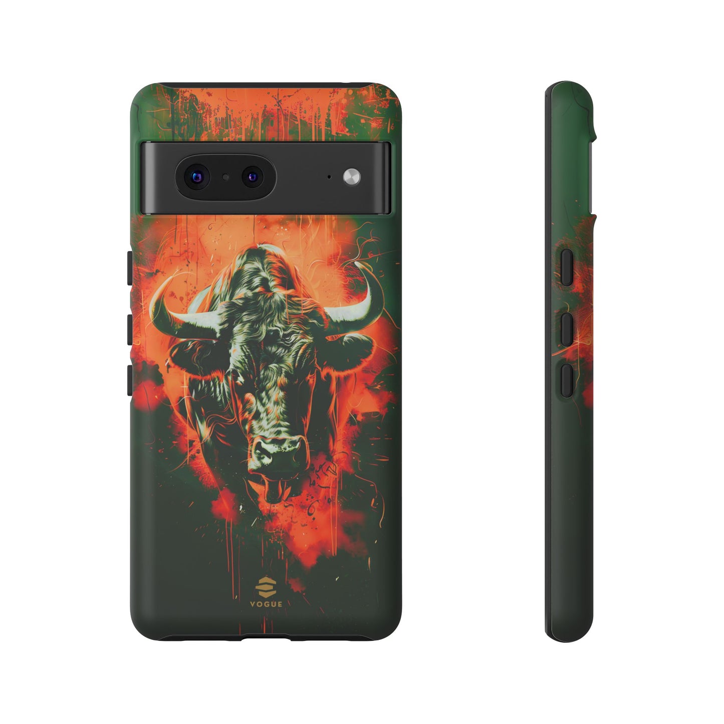 Green Bull Google Pixel Tough Case