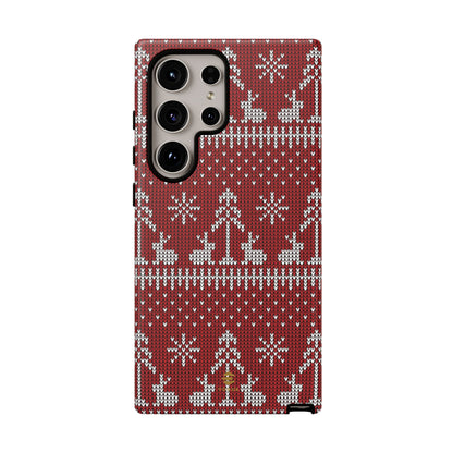 Red Xmas Samsung Galaxy case