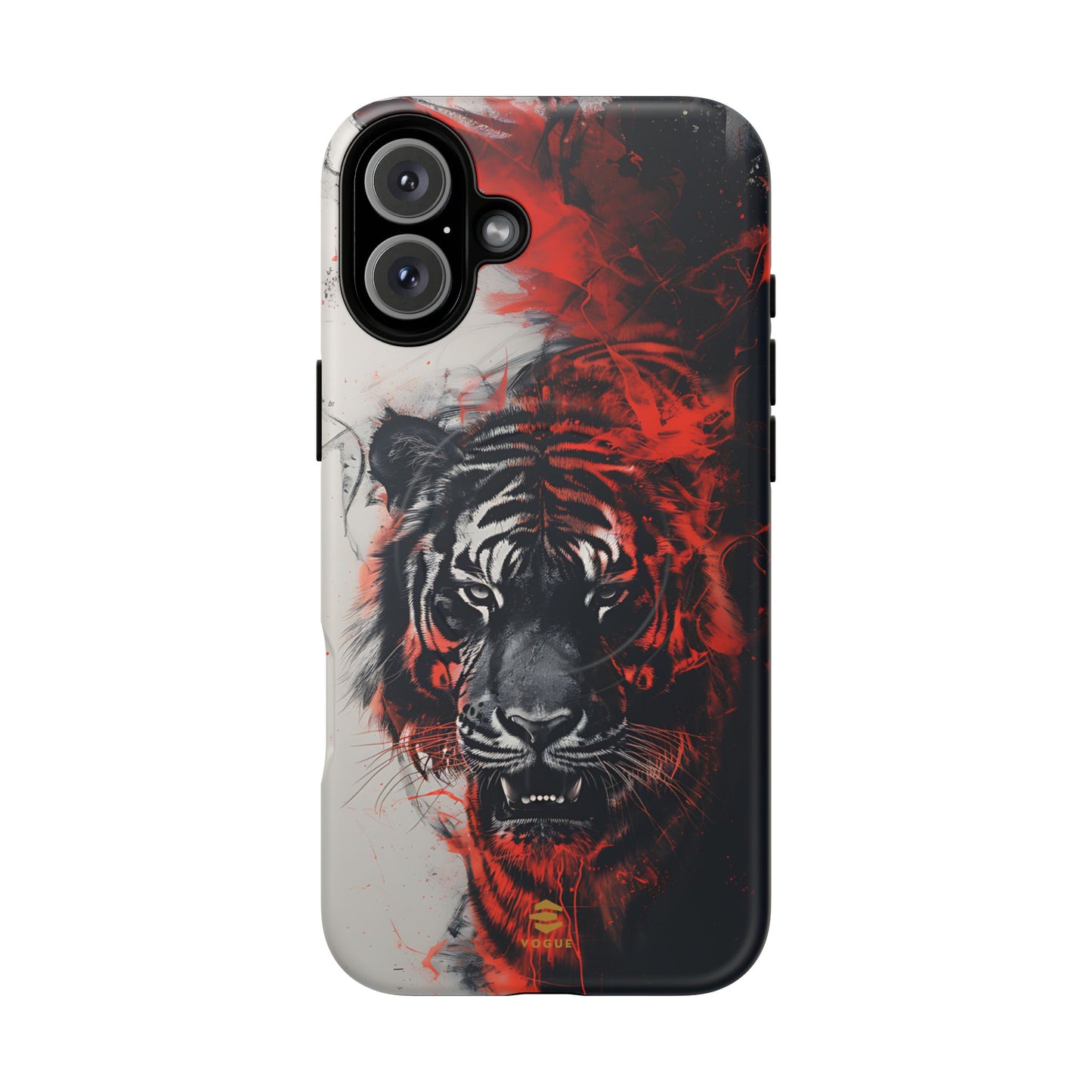 Tiger Art MagSafe iPhone Case