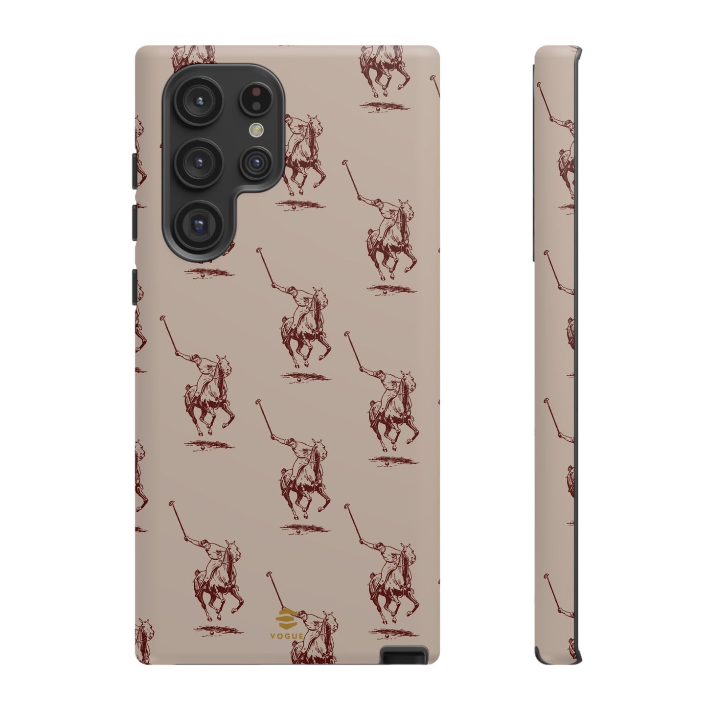 Polo Player Brown Samsung Case