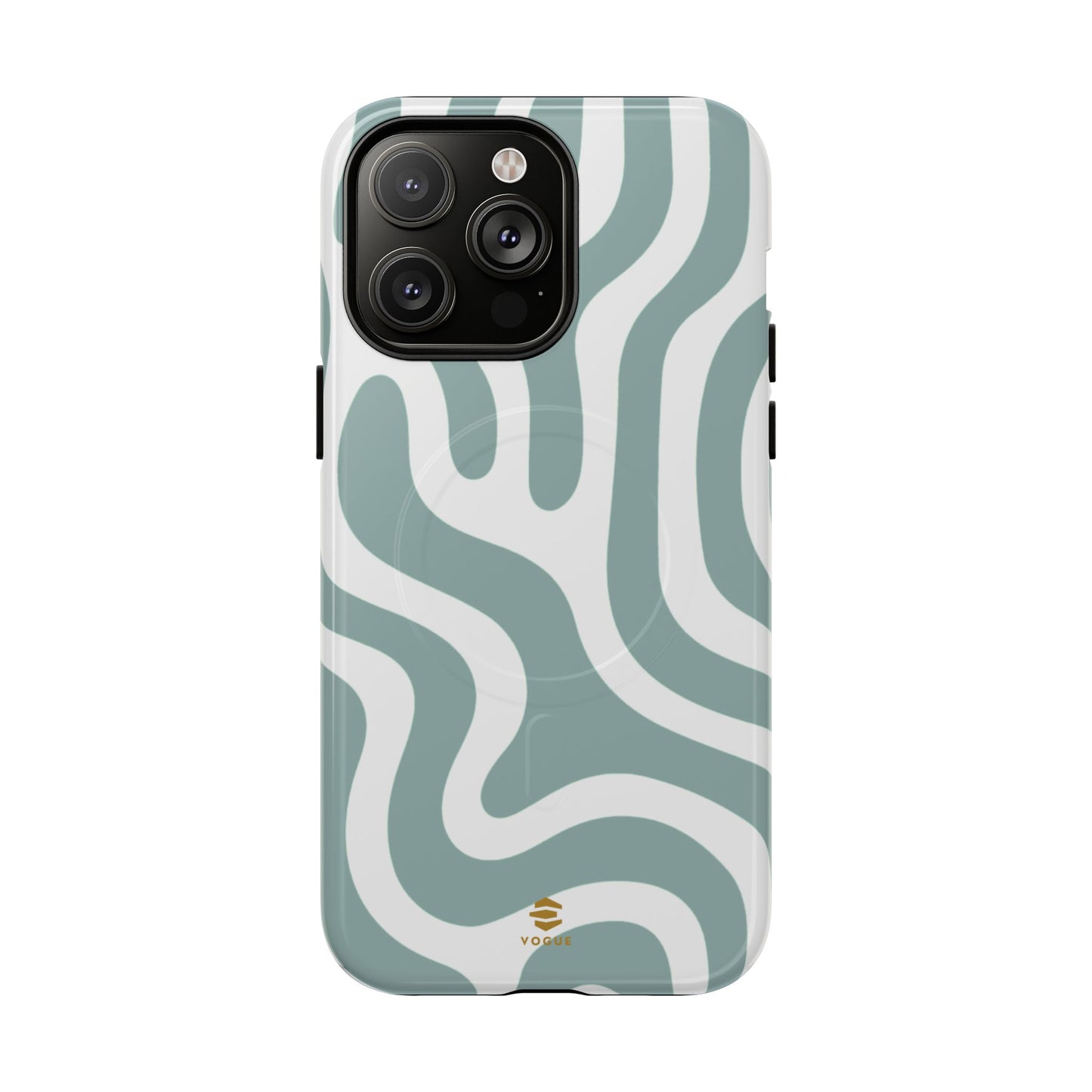 Crazy Abstract Lines MagSafe iPhone Case