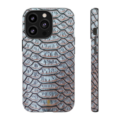 Blue Hiss iPhone Tough Case