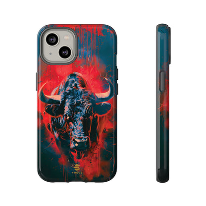 Bull Teal iPhone Case