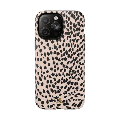 Beige Animal Print MagSafe iPhone Case