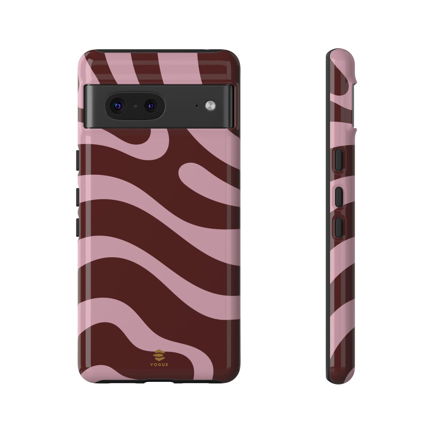 Maroon Ripple Google Pixel Case