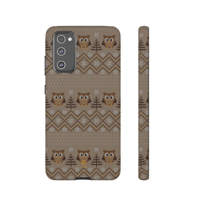 Owl Xmas Jumper Samsung Galaxy Case