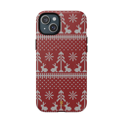 Red Xmas MagSafe iPhone Case