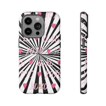 XOXO iPhone Tough Phone Case