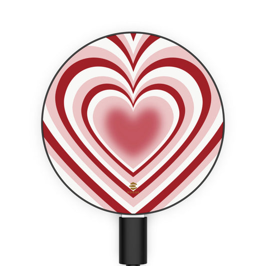 Red Hearts  Induction Charger