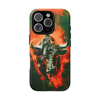 Green Bull MagSafe iPhone Case