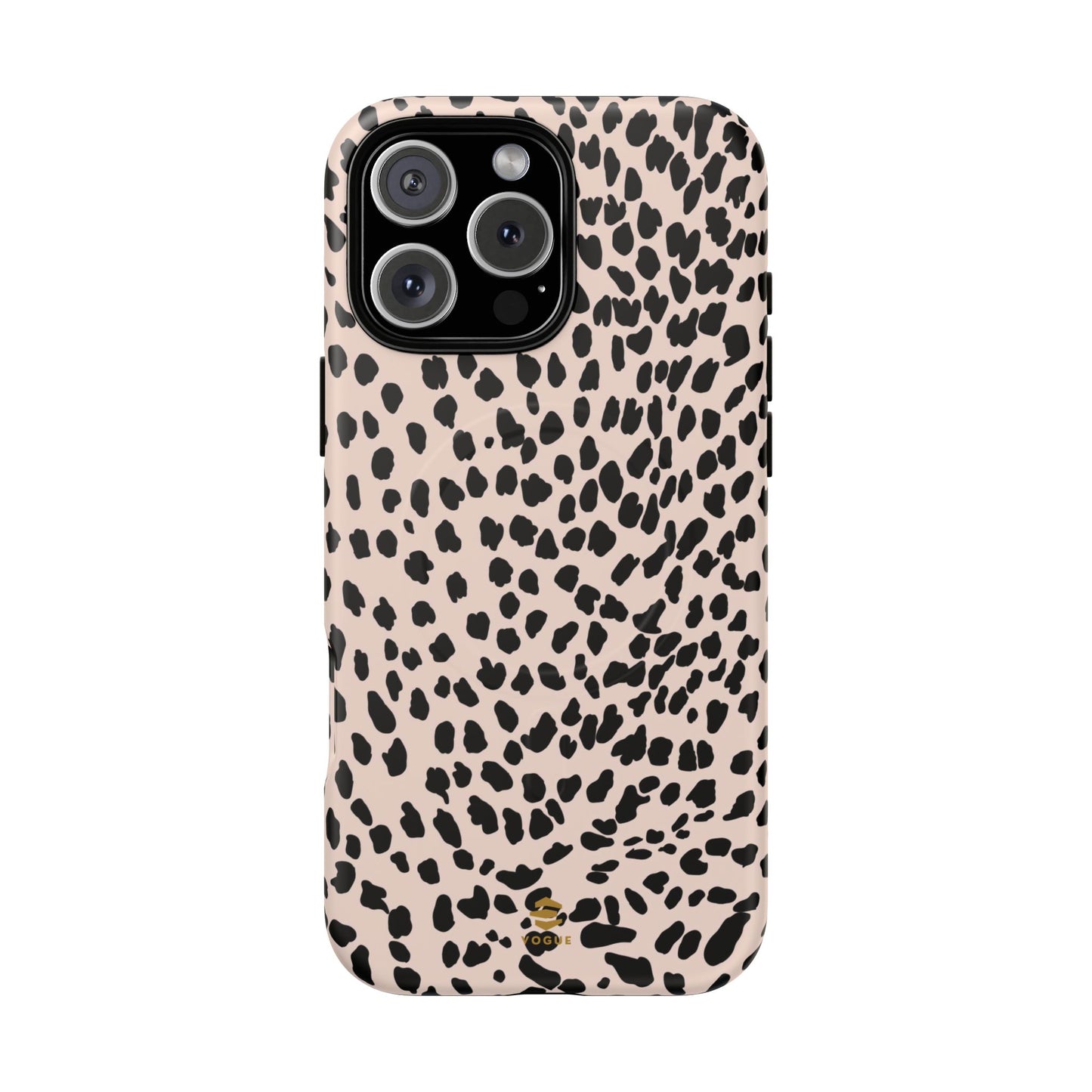 Beige Animal Print MagSafe iPhone Case