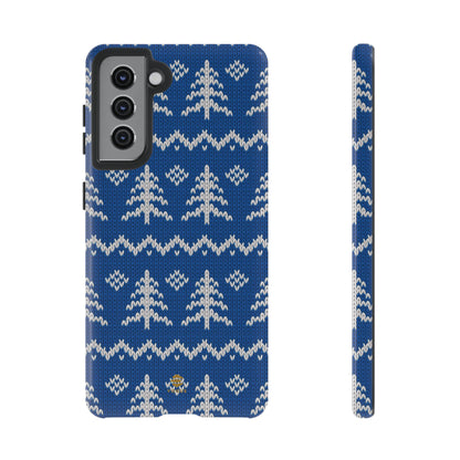 Blue Xmas Samsung Galaxy case