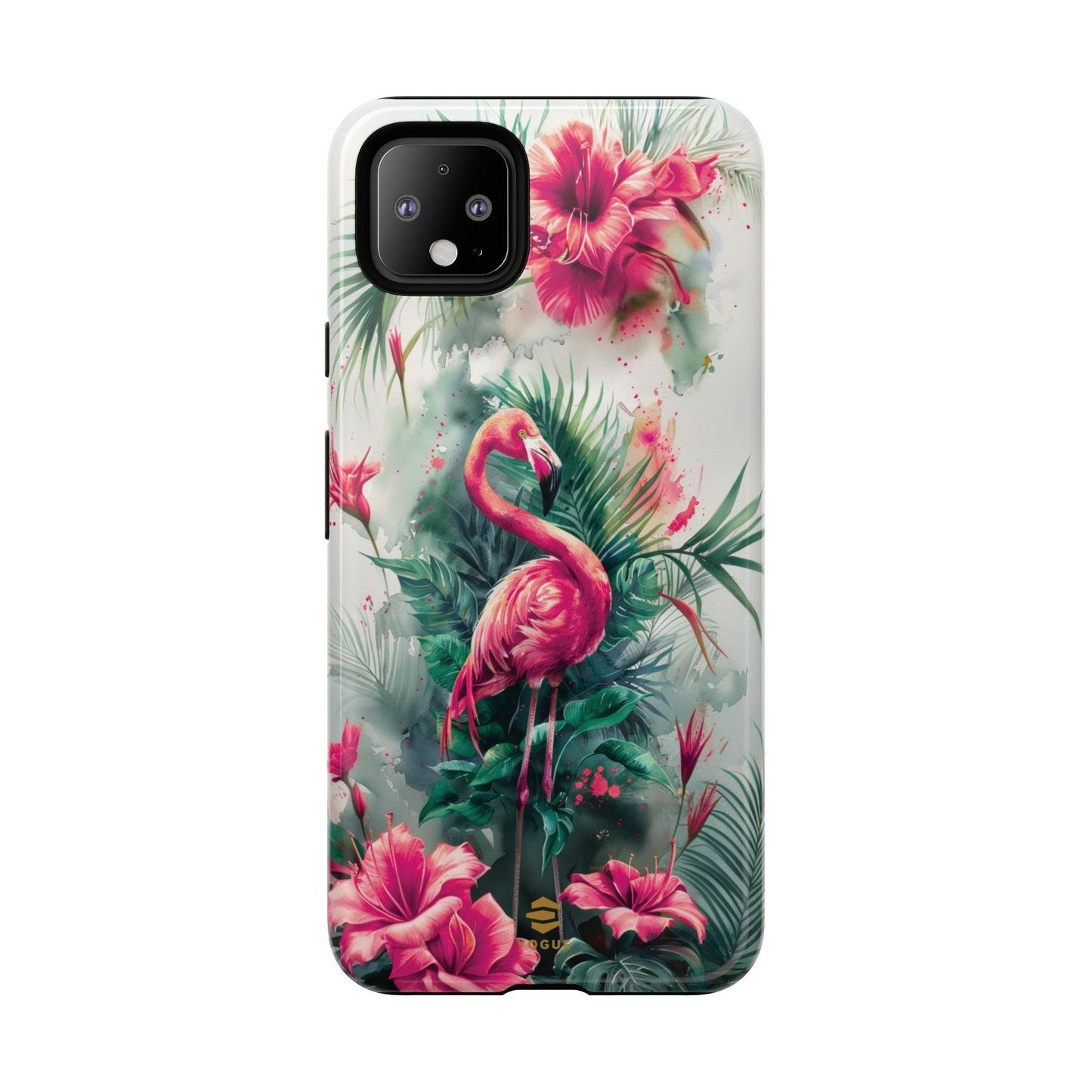 Flamingo Pink Tough Phone Case Pixel
