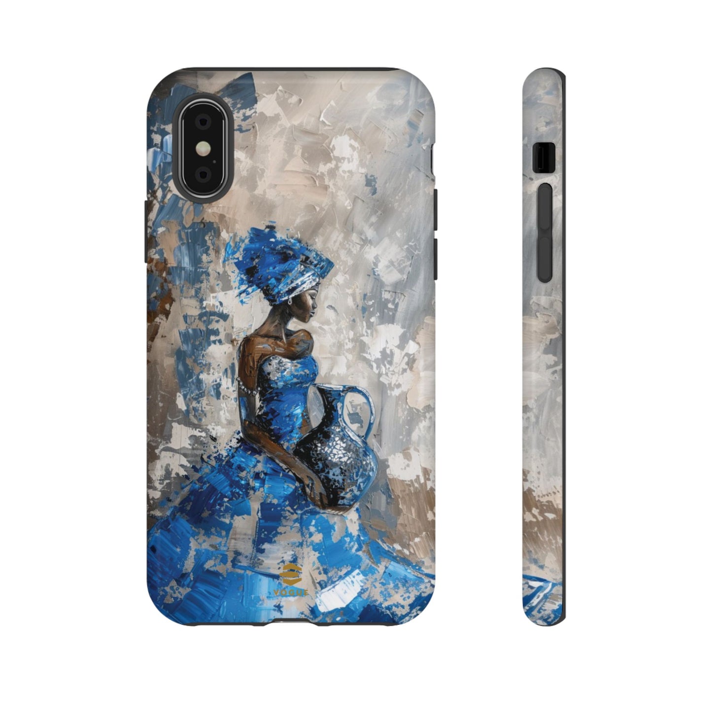 Blue Muse iPhone Case