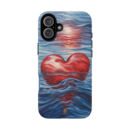 Deep Devotion Red Heart iPhone Tough Case Valentine's gift Protective Cover