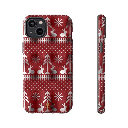 Red Xmas Jumper iPhone case