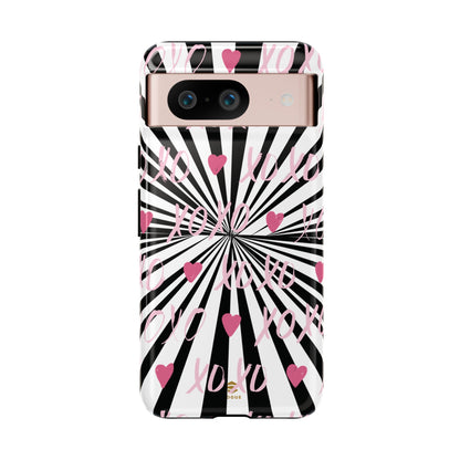 XOXO Valentine's Phone Case Tough for google pixel