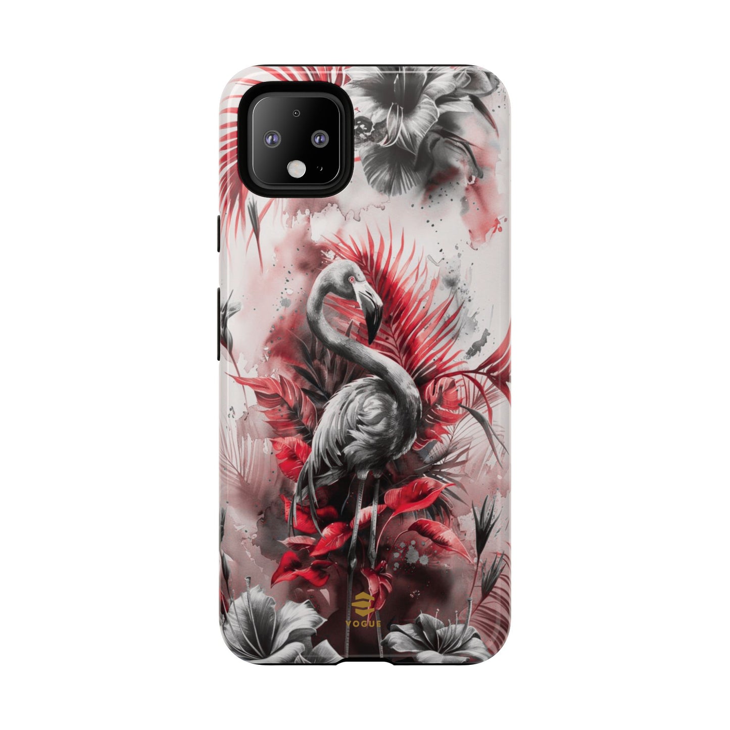 Flamingo Tropical Design Tough Phone Case Pixel